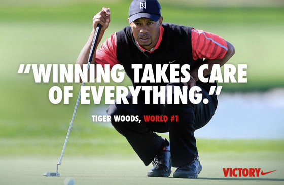 Tiger Woods, Nike Ad Tiger Woods, Nike Ad